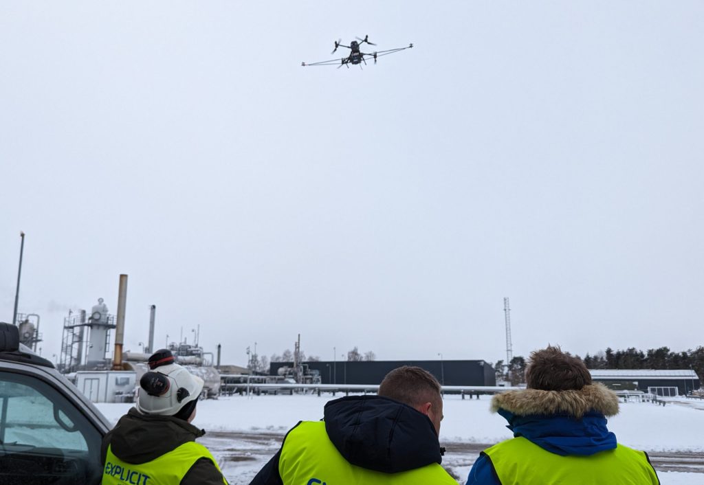 Methane emissions monitoring by Explicit team