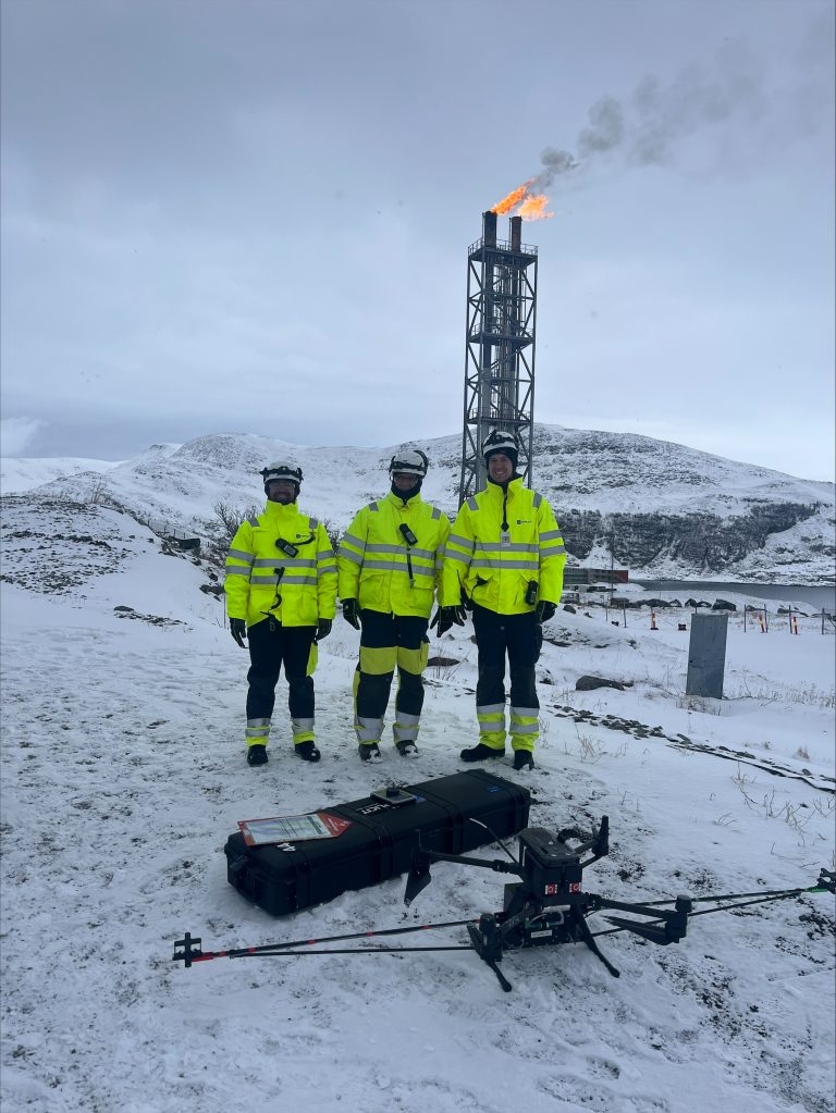 Explicit team in the field in Norway